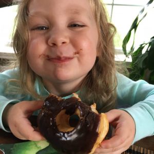 kids to eat donuts and enjoy their relationship with food