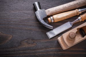 Hammer and set of tools