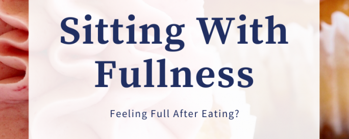 sitting with fullness